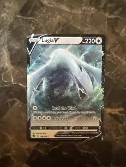 Lugia V 138/195 Silver Tempest Sword & Shield Pokemon 2022 - Image 1
