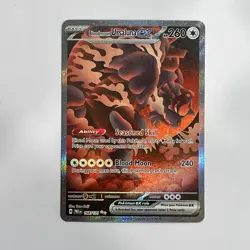Bloodmoon Ursaluna ex 168/131 Prismatic Evolutions Pokemon - Image 1