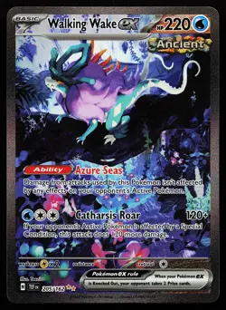 Walking Wake ex 205/162 Special Illustration Rare Temporal Forces Pokemon Card - Image 1