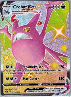 Crobat VMAX SWSH099 SWSH: Sword & Shield Promo Cards - Pokemon Card - NM - Image 1