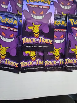 Lot of 10 Pokemon Trick or Trade Halloween Booster Packs (3 Cards each pack) - Image 2