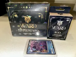 Sealed GamerSupps VCARD Rising Stars 1st Edition Box, w/ Sleeves and Promo Card - Image 1