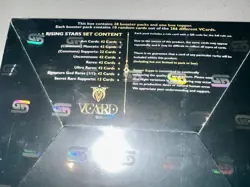 Sealed GamerSupps VCARD Rising Stars 1st Edition Box, w/ Sleeves and Promo Card - Image 4