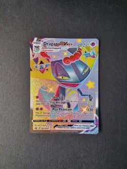 SWSH097 Dragapult VMAX Sword Shield Black Star Promo Pokemon Trading Card TCG - Image 1