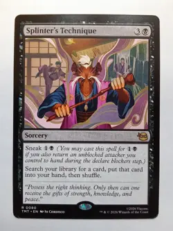 Splinter's Technique 80 Teenage Mutant Ninja Turtles MTG - Image 1