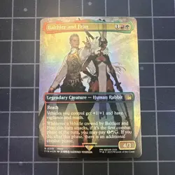 Balthier and Fran (0319) (Borderless) Final Fantasy Foil - Image 1