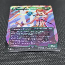 Vanille, Cheerful l'Cie (537) MtG x Final Fantasy - Borderless Surge Foil - NM - Image 4