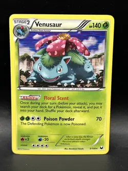 Pokemon Venusaur 3/108 Dark Explorers Holo Rare Card - Image 1