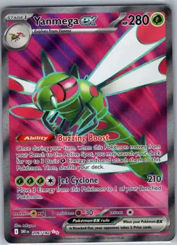 Yanmega ex 206/182 SV10: Destined Rivals - Pokemon Card - NM - Image 1