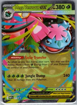 Mega Venusaur ex 013 ME: Mega Evolution Promo - Pokemon Card - NM - Image 1