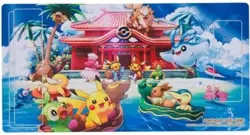 POKEMON CENTER OKINAWA OPENING PLAYMAT - JAPANESE NEW SEALED PLAY MAT - Image 1