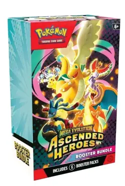 Pokemon TCG: Ascended Heroes Factory Sealed Booster Bundle Box PRESALE - Image 1