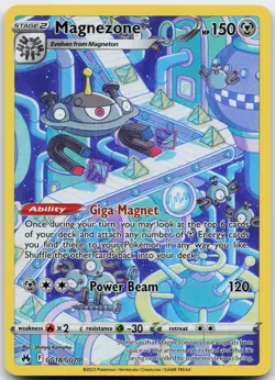 Magnezone GG18/GG70 Holo Crown Zenith Galarian Gallery Pokemon NM - Image 1