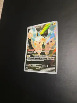 Pokemon Karte Pachirisu Art Rare Deutsch 208/198 Karmesin & Purpur Near Mint - Image 5