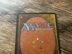 Volcanic Island - HP - Revised - MTG Magic The Gathering - Mis-centering - Image 5