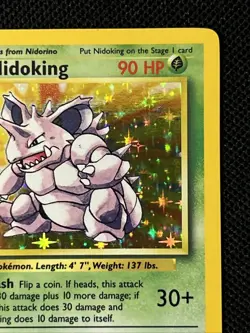 Pokemon Nidoking 11/102 Base Set Holo *Near Mint* - Image 4