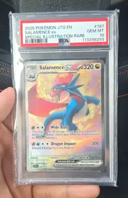 Pokemon Salamence ex Journey Together Special Illustration Rare Holo PSA 10 - Image 1