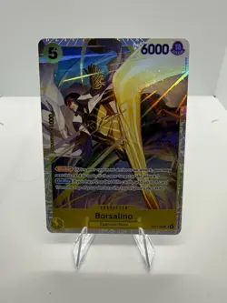 Bandai Borsalino EB04-058 Special Foil Blocker Full Art 6000 Power Egghead/Navy - Image 1