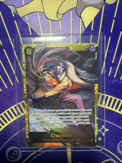 Crocodile OP14-120 SEC The Azure Sea's Seven Sec One Piece - Image 1