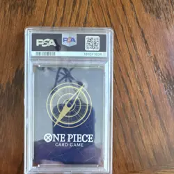 Roronoa Zoro OP01-025 English 1st Anniversary Foil Super Rare PSA 10 - Image 2