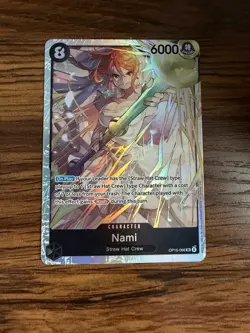 Nami OP15-086 SR Adventure on Kami's Island Foil English One Piece - Image 2