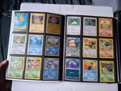Pokemon Card Collection Binder, Vintage, Pikachu, Snorlax - Image 1