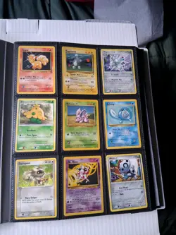 Pokemon Card Collection Binder, Vintage, Pikachu, Snorlax - Image 2