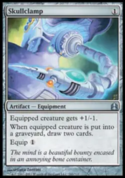 Skullclamp - Near Mint MTG Commander - Image 1