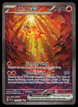 Chi-Yu ex 259/193 Special Illustration Rare Paldea Evolved Pokemon Card - Image 1