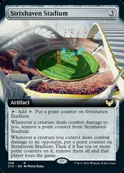 Strixhaven Stadium (Extended Art) -Foil Light Play MTG Strixhaven - Image 1