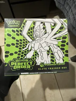 Pokemon TCG Mega Evolution: Perfect Order Pokemon Center Elite Trainer Box - Image 1