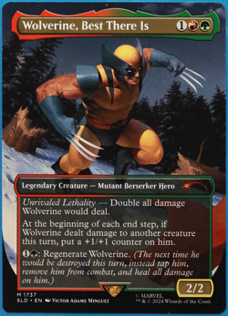 Wolverine, Best There Is (Secret Lair Promo) NM MTG CARD (501397) ABUGames - Image 1