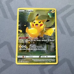 Pokemon Pikachu GG30/GG70 Crown Zenith Galarian Gallery Full Art Holo Ultra Rare - Image 1