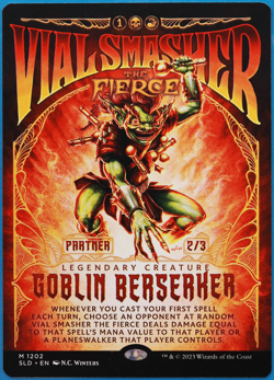 Vial Smasher the Fierce (Secret Lair Promo) NM MTG MAGIC CARD (501396) ABUGames - Image 1