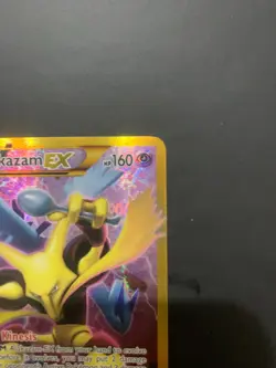 Pokemon TCG Alakazam-EX Fates Collide 125/124 Holo Secret Rare LP - Image 4