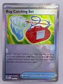 BUG CATCHING SET - 102/131 Prismatic Evolutions - POKEMON POKEBALL NM/M - Image 1