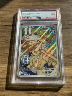 Pokemon TCG | Twilight Masquerade | Timburr 183/167 PSA 9 🐉💎 - Image 3