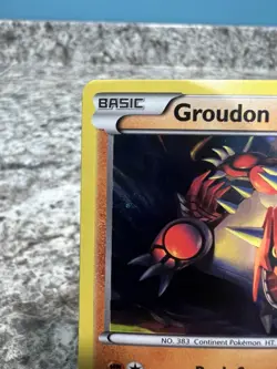 Pokemon TCG Groudon XY52 XY Holo Black Star Promo - Image 3