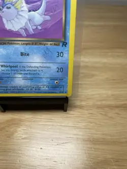 DARK VAPOREON - 45/82 - Team Rocket - Pokemon Card - Played / Damaged - Image 4