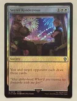 Secret Rendezvous Foil (0219) - Commander: Final Fantasy MTG - Image 1
