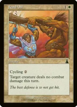 X 1 Fend Off NM Urza's Destiny 007 MTG Magic The Gathering - Image 1