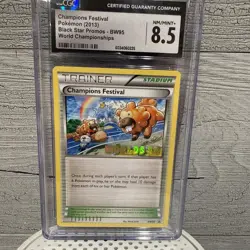 4 card Pokemon Slab Lot - Champions festival, Dark Gyarados, Sunkern, Weedle - Image 2