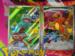 Pokemon First Partner Illustration Collection BULBASAUR, CHARMANDER & SQUIRTLE - Image 2