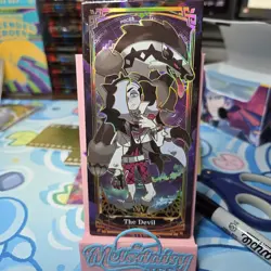 The Devil Obstagoon Tarot Long Stub Box Hit! Eif Origin 4.0 Non-TCG Pokemon - Image 1