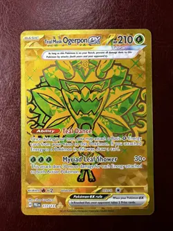Teal Mask Ogerpon ex 177/131 - Prismatic Evolutions - Pokemon - NM - Image 1