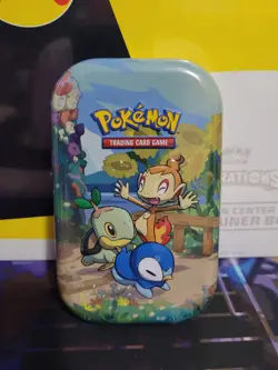Empty Tcg Pokemon Celebrations Mini Tin (Sinnoh) - Image 1