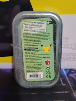 Empty Tcg Pokemon Celebrations Mini Tin (Sinnoh) - Image 2