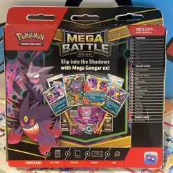 Pokemon Mega Battle Deck Mega Gengar Ex New Sealed - Haunter promo - Image 4