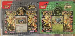 Pokemon TCG Ascended Heroes 2-Pack Blisters - Erika and Larry - Set of 2 SEALED - Image 1