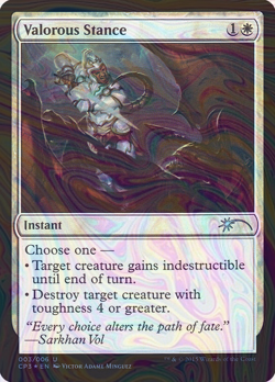 Foil Valorous Stance - Magic Origins Clash Pack | MTG Card - Image 1